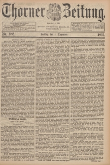 Thorner Zeitung : Begründet 1760. 1893, Nr. 282 (1 Dezember)