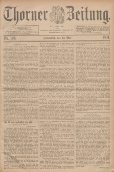 Thorner Zeitung : Begründet 1760. 1894, Nr. 109 (12 Mai)