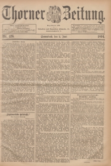 Thorner Zeitung : Begründet 1760. 1894, Nr. 126 (2 Juni)