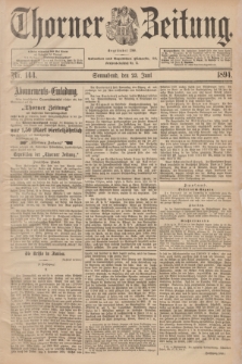 Thorner Zeitung : Begründet 1760. 1894, Nr. 144 (23 Juni)