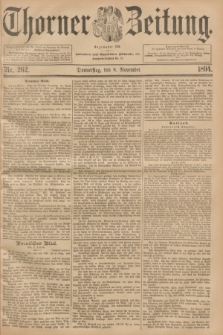 Thorner Zeitung : Begründet 1760. 1894, Nr. 262 (8 November)