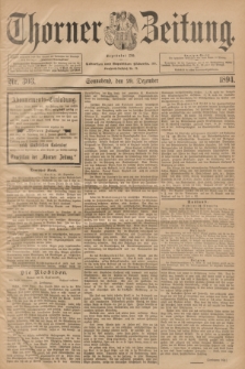 Thorner Zeitung : Begründet 1760. 1894, Nr. 303 (29 Dezember)