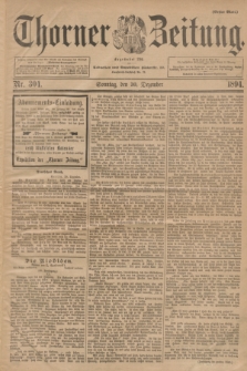 Thorner Zeitung : Begründet 1760. 1894, Nr. 304 (30 Dezember)