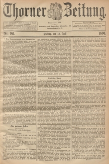Thorner Zeitung : Begründet 1760. 1894, Nr. 161 (13 Juli)