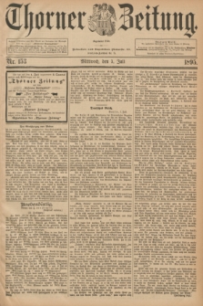 Thorner Zeitung : Begründet 1760. 1895, Nr. 153 (3 Juli)