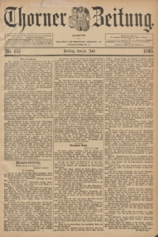 Thorner Zeitung : Begründet 1760. 1895, Nr. 155 (4 Juli) + dod.