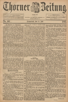 Thorner Zeitung : Begründet 1760. 1895, Nr. 162 (13 Juli)
