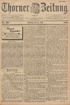 Thorner Zeitung : Begründet 1760. 1895, Nr. 169 (21 Juli) - Erstes Blatt