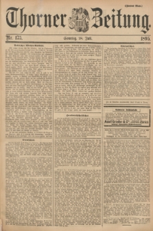 Thorner Zeitung. 1895, Nr. 175 (28 Juli) - Zweites Blatt