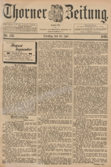 Thorner Zeitung : Begründet 1760. 1895, Nr. 176 (30 Juli) + dod.