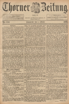 Thorner Zeitung : Begründet 1760. 1895, Nr. 234 (5 Oktober)