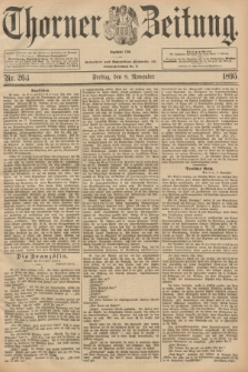 Thorner Zeitung : Begründet 1760. 1895, Nr. 263 (8 November) + dod.
