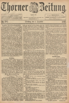 Thorner Zeitung : Begründet 1760. 1895, Nr. 283 (3 Dezember) + dod.