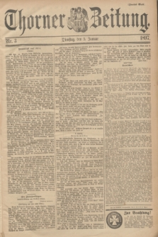 Thorner Zeitung. 1897, Nr. 3 (5 Januar) - Zweites Blatt