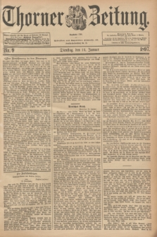 Thorner Zeitung : Begründet 1760. 1897, Nr. 9 (12 Januar)