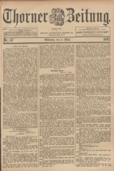 Thorner Zeitung : Begründet 1760. 1897, Nr. 52 (3 März) + dod.