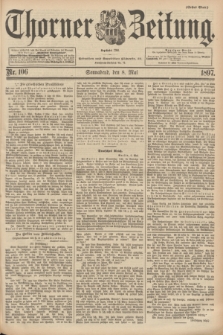 Thorner Zeitung : Begründet 1760. 1897, Nr. 106 (8 Mai) - Erstes Blatt