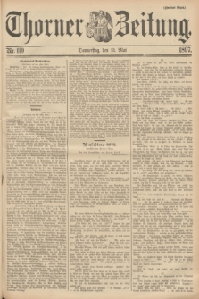 Thorner Zeitung. 1897, Nr. 110 (13 Mai) - Zweites Blatt