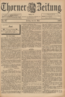 Thorner Zeitung : Begründet 1760. 1897, Nr. 117 (21 Mai)