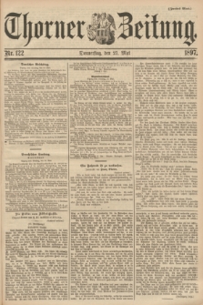 Thorner Zeitung. 1897, Nr. 122 (27 Mai) - Zweites Blatt