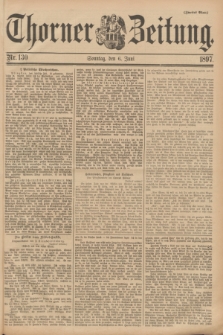 Thorner Zeitung. 1897, Nr. 130 (6 Juni) - Zweites Blatt