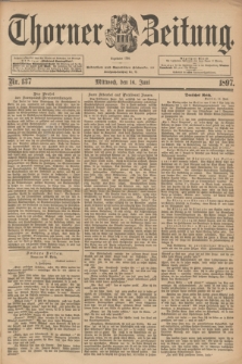 Thorner Zeitung : Begründet 1760. 1897, Nr. 137 (16 Juni)
