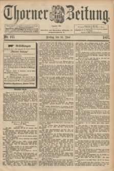 Thorner Zeitung : Begründet 1760. 1897, Nr. 145 (25 Juni)
