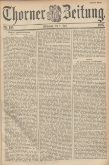 Thorner Zeitung. 1897, Nr. 154 (7 Juli) - Zweites Blatt