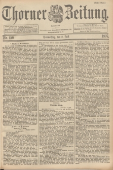 Thorner Zeitung : begründet 1760. 1897, Nr. 156 (8 Juli) - Erstes Blatt
