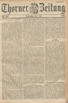 Thorner Zeitung. 1897, Nr. 156 (8 Juli) - Zweites Blatt
