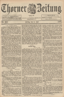 Thorner Zeitung : begründet 1760. 1897, Nr. 163 (16 Juli)