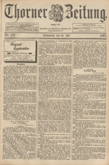 Thorner Zeitung : Begründet 1760. 1897, Nr. 170 (24 Juli)