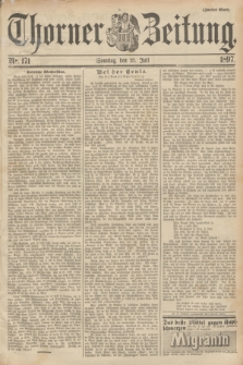 Thorner Zeitung. 1897, Nr. 171 (25 Juli) - Zweites Blatt