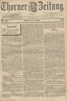 Thorner Zeitung : begründet 1760. 1897, Nr. 199 (27 August)