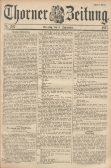 Thorner Zeitung. 1897, Nr. 207 (5 September) - Zweites Blatt