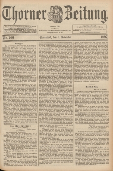 Thorner Zeitung : begründet 1760. 1897, Nr. 260 (6 November) + dod.