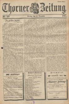 Thorner Zeitung. 1897, Nr. 305 (31 Dezember) - Zweites Blatt