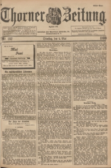 Thorner Zeitung : Begründet 1760. 1899, Nr. 102 (2 Mai) - Erstes Blatt