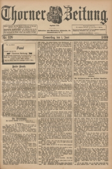 Thorner Zeitung : Begründet 1760. 1899, Nr. 126 (1 Juni)