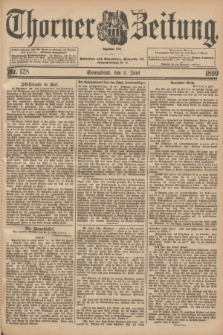 Thorner Zeitung : Begründet 1760. 1899, Nr. 128 (3 Juni)