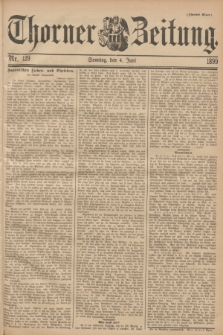 Thorner Zeitung. 1899, Nr. 129 (4 Juni) - Zweites Blatt
