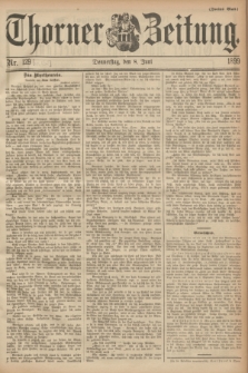 Thorner Zeitung. 1899, Nr. 132 (8 Juni) - Zweites Blatt