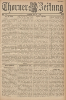 Thorner Zeitung. 1899, Nr. 142 (20 Juni) - Zweites Blatt