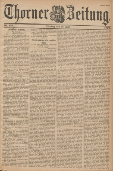 Thorner Zeitung. 1899, Nr. 148 (27 Juni) - Zweites Blatt
