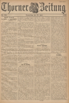 Thorner Zeitung. 1899, Nr. 150 (29 Juni) - Zweites Blatt