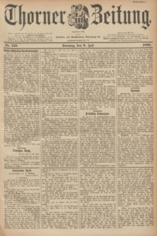 Thorner Zeitung : Begründet 1760. 1899, Nr. 159 (9 Juli) - Erstes Blatt