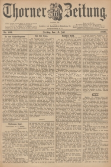 Thorner Zeitung : Begründet 1760. 1899, Nr. 163 (14 Juli)