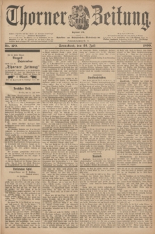 Thorner Zeitung : Begründet 1760. 1899, Nr. 170 (22 Juli)
