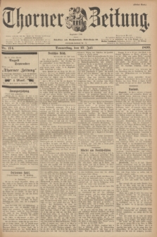 Thorner Zeitung : Begründet 1760. 1899, Nr. 174 (27 Juli) - Erstes Blatt