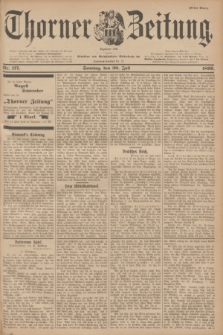 Thorner Zeitung : Begründet 1760. 1899, Nr. 177 (30 Juli) - Erstes Blatt